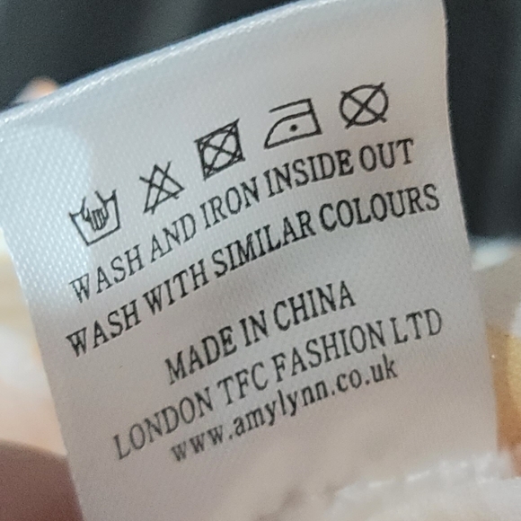 EUC Amy Lynn Asymmetrical Geometric Tank and Skirt Set in Yellow, Cream & Orange - Picture 11 of 11